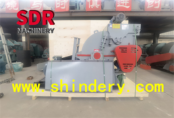 Shindery 600 model sawdust making machine with reinforced feeding system to Russia